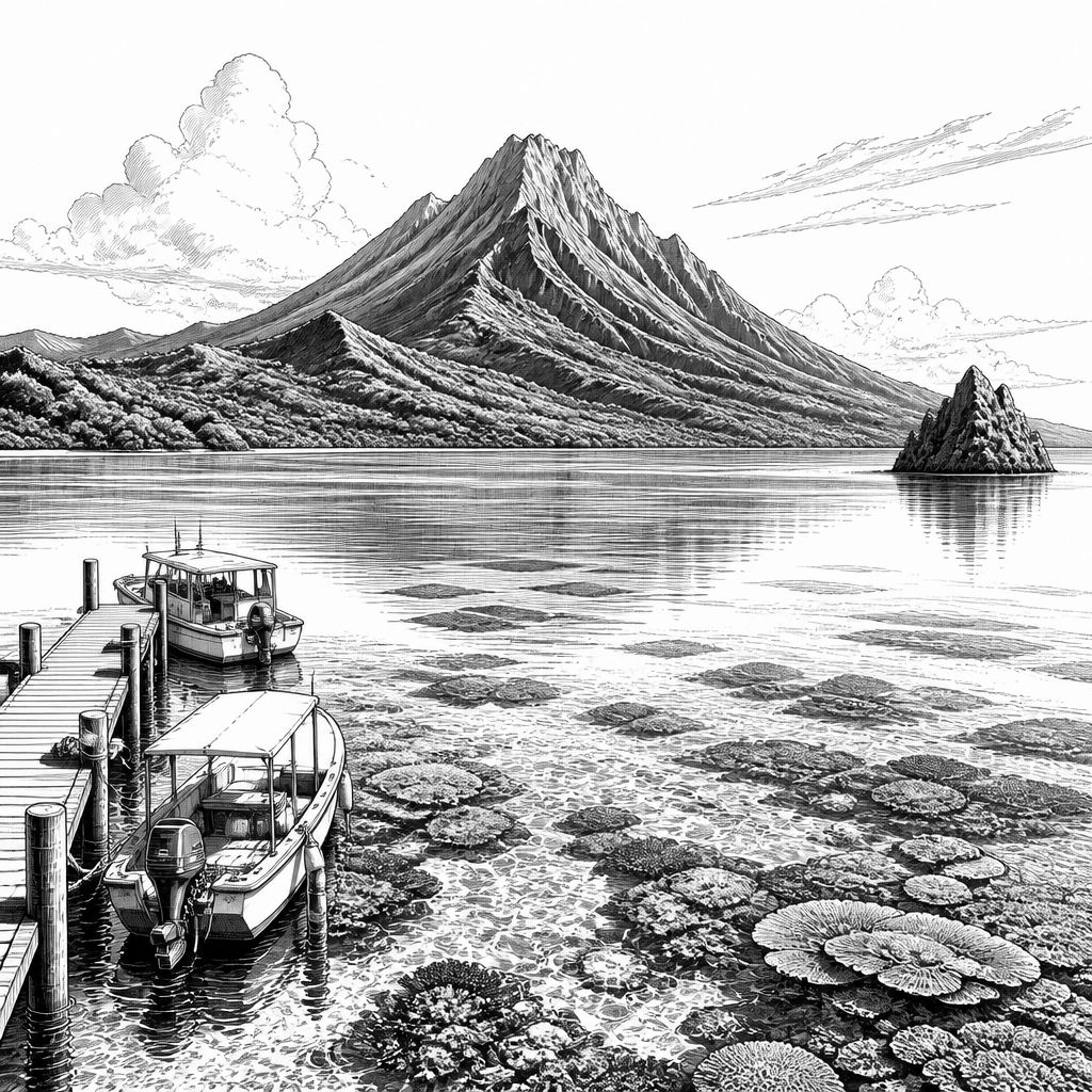 Bora Bora zwischen Vulkanring und Korallenlagune: Landschaft, Geologie und Geschichte Bora Bora zwischen Vulkanring und Korallenlagune: Landschaft, Geologie und Geschichte