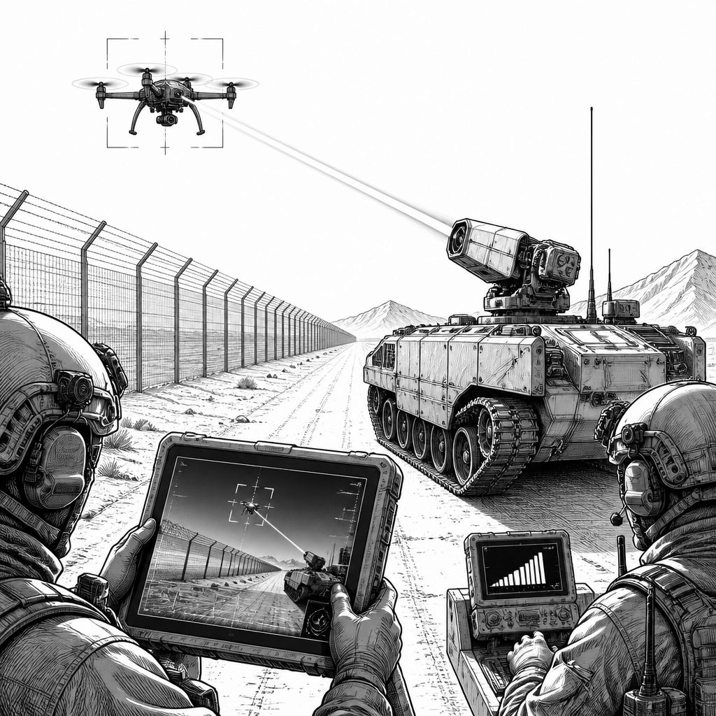 Militärlaser stoppen 11 drohnen der Kartellverbindungen im RGV Militärlaser stoppen 11 drohnen der Kartellverbindungen im RGV