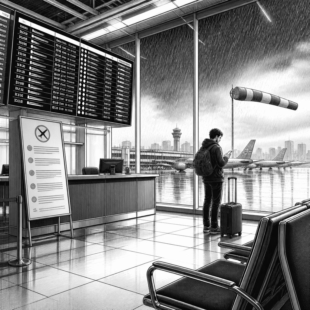 Wetterchaos am Boston Logan: Flugausfälle, Sturmböen und Reiserichtlinien der Airlines Wetterchaos am Boston Logan: Flugausfälle, Sturmböen und Reiserichtlinien der Airlines