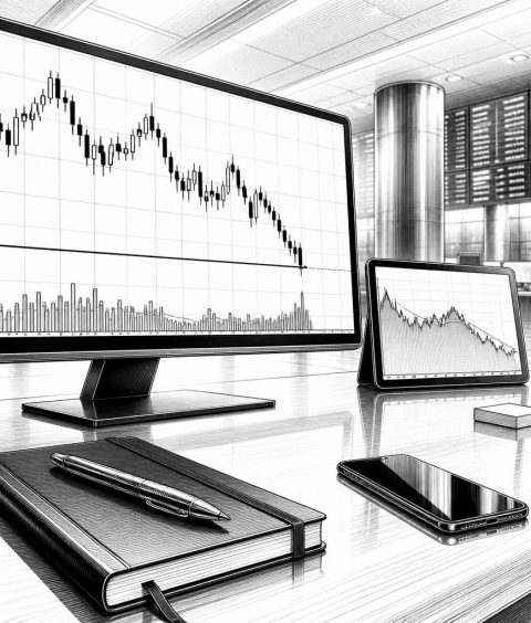 ai-brent-oil-dax-trading-screen
