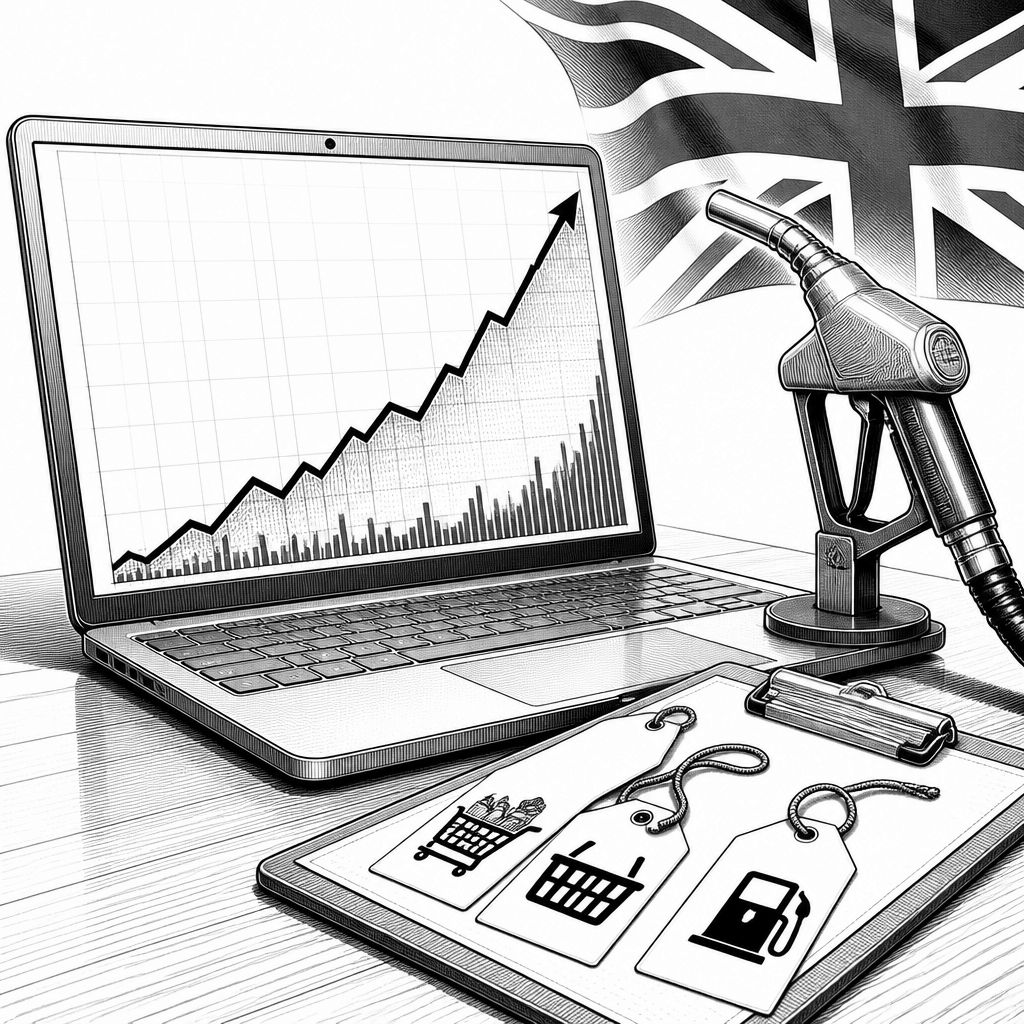 Britische Inflation klettert auf 3,1 % – Treibstoff treibt weiter die Preise Britische Inflation klettert auf 3,1 % – Treibstoff treibt weiter die Preise