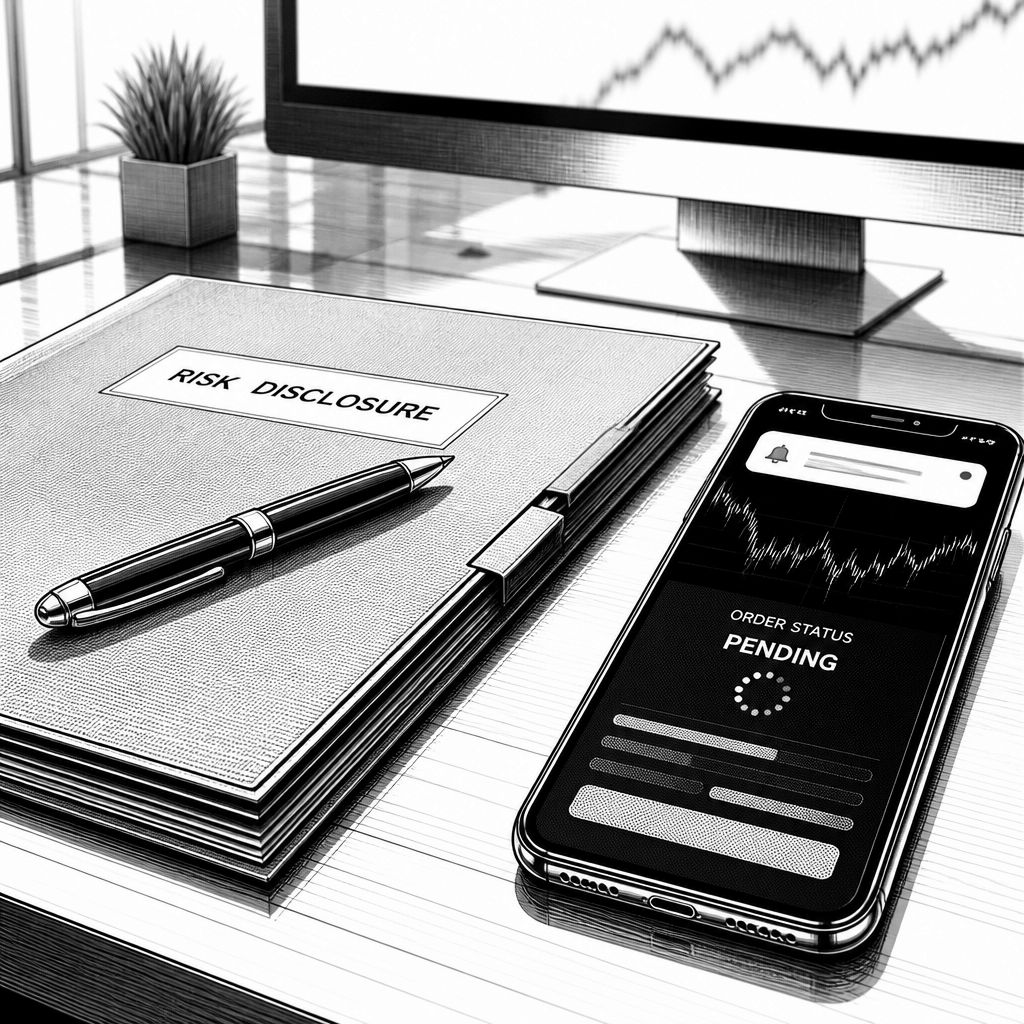 Risikohinweise für Krypto- und Optionshandel: Was Broker-Disclosures technisch bedeuten Risikohinweise für Krypto- und Optionshandel: Was Broker-Disclosures technisch bedeuten
