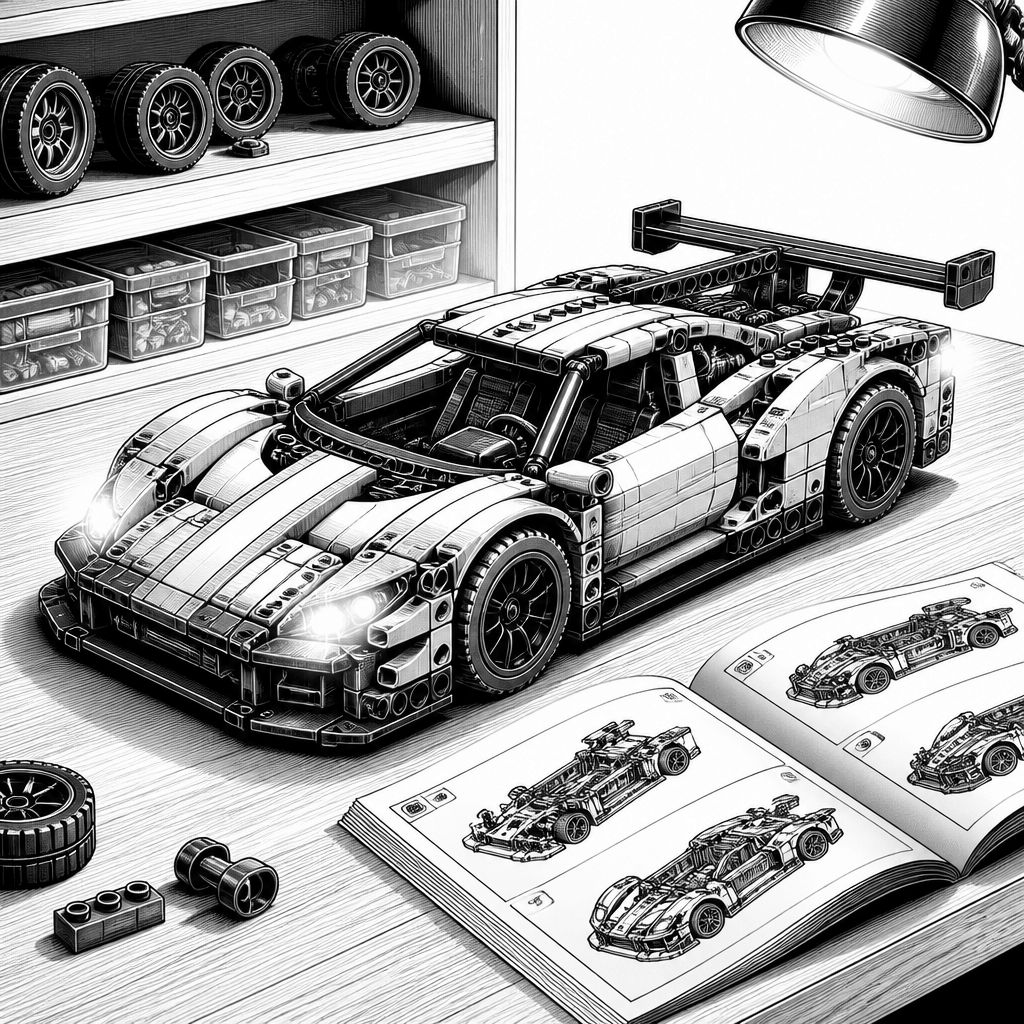 CaDA Mercedes-AMG GT3: günstiger im Angebot – Modellauto mit Licht im Detail CaDA Mercedes-AMG GT3: günstiger im Angebot – Modellauto mit Licht im Detail