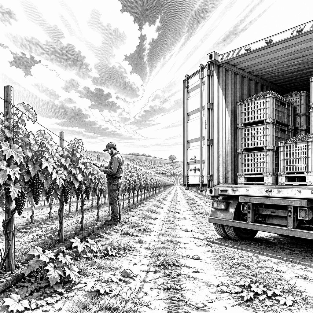 Kalifornische Winzer kämpfen: Wein-Nachfrage sinkt, Grapes bleiben liegen Kalifornische Winzer kämpfen: Wein-Nachfrage sinkt, Grapes bleiben liegen