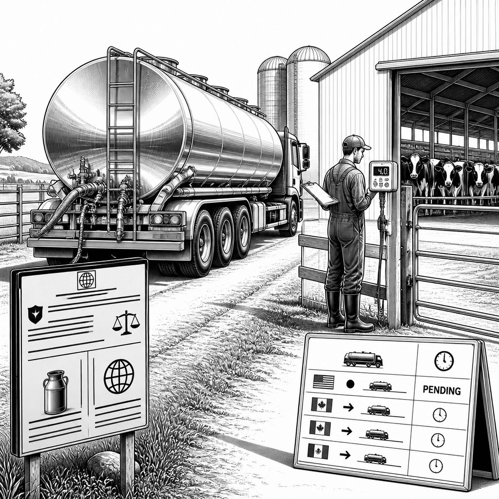 Zölle auf kanadische Milch: Abbotsford-Bauern spüren den Marktstopp in den USA Zölle auf kanadische Milch: Abbotsford-Bauern spüren den Marktstopp in den USA