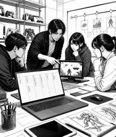 ai-capcom-jira-mikromanagement-game-studio