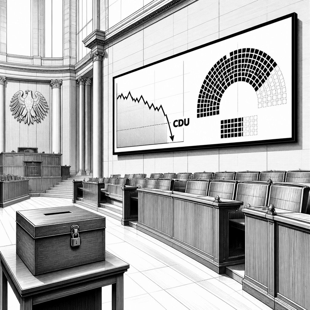 CDU droht in Mecklenburg-Vorpommern unter 5 Prozent zu rutschen – Folgen für den Landtag CDU droht in Mecklenburg-Vorpommern unter 5 Prozent zu rutschen – Folgen für den Landtag