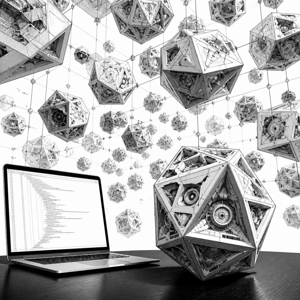 KI entdeckt 3D-Monotile „Chair44“ ohne Wiederholung KI entdeckt 3D-Monotile „Chair44“ ohne Wiederholung