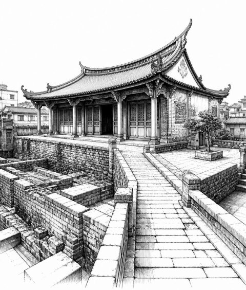 ai-chihkan-lou-tainan-fort-temple