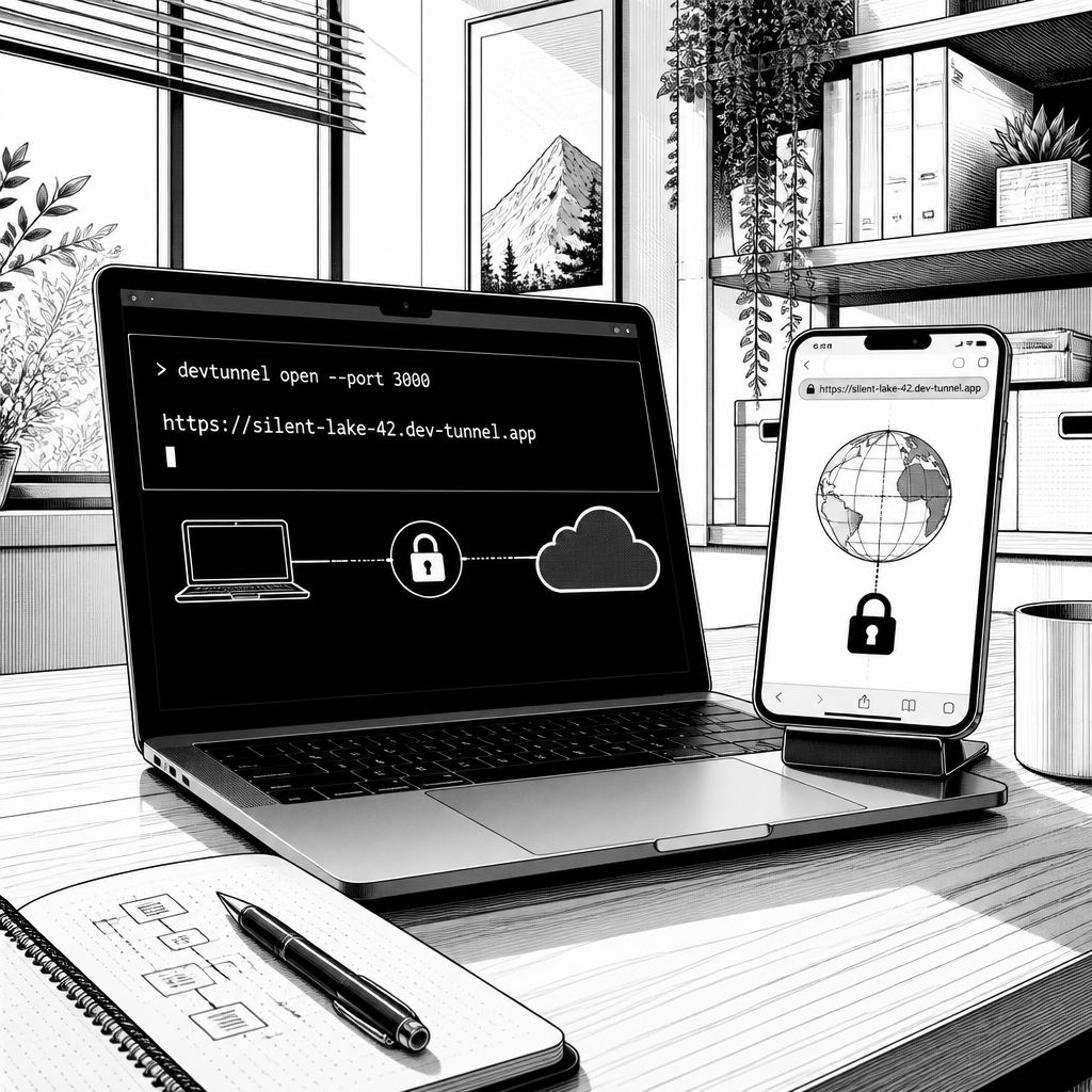 Cloudflare-Tunnel: Lokales Projekt per Ein-Befehl öffentlich erreichbar Cloudflare-Tunnel: Lokales Projekt per Ein-Befehl öffentlich erreichbar