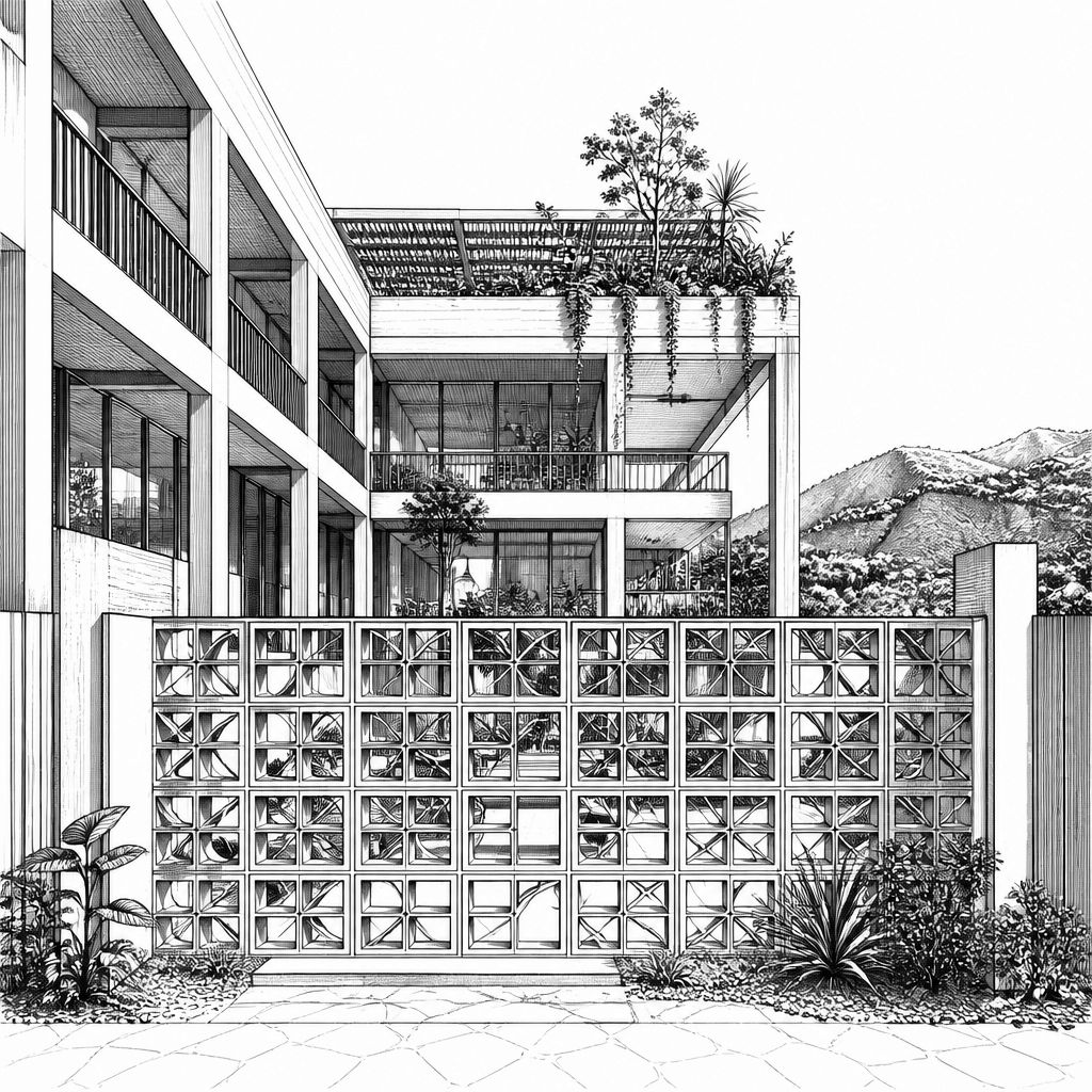 Common Days in Maros: Lokale Steine und Terrakotta als klimaaktive Fassade Common Days in Maros: Lokale Steine und Terrakotta als klimaaktive Fassade
