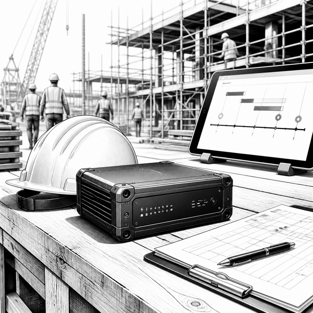 Startup „Eben“ macht Baustellen transparent – mit einer kleinen Box Startup „Eben“ macht Baustellen transparent – mit einer kleinen Box