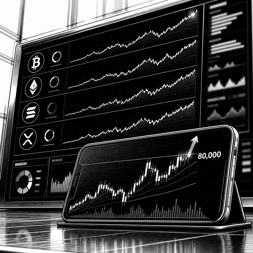 Bitcoin über 80.000 US-Dollar: Warum Ethereum, XRP und Dogecoin ebenfalls steigen Bitcoin über 80.000 US-Dollar: Warum Ethereum, XRP und Dogecoin ebenfalls steigen