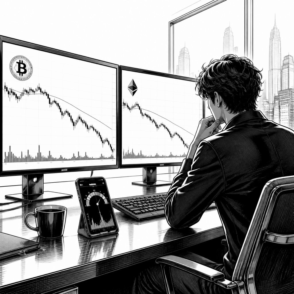 Bitcoin und Ethereum rutschen: Fed-Zins-Erwartungen drücken Krypto-Kurse Bitcoin und Ethereum rutschen: Fed-Zins-Erwartungen drücken Krypto-Kurse