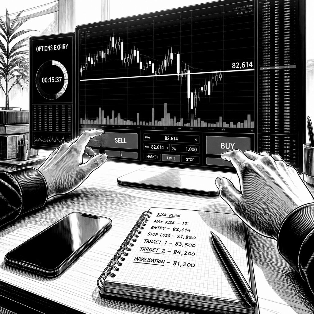 Krypto fällt nach Rally: Bitcoin um 82.614 US-Dollar getestet Krypto fällt nach Rally: Bitcoin um 82.614 US-Dollar getestet