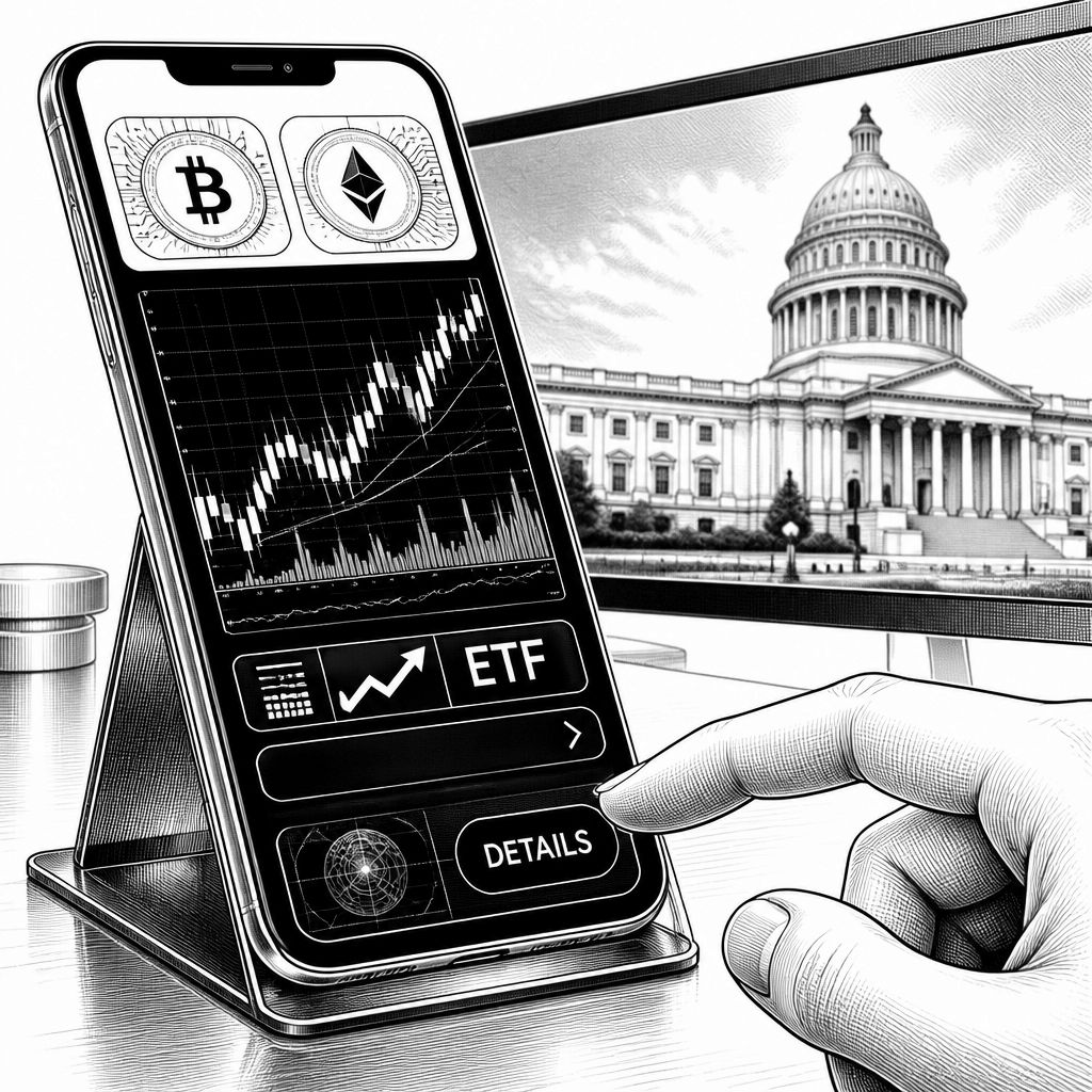 Krypto-ETFs legen zu – Bitcoin und Ether profitieren nur begrenzt Krypto-ETFs legen zu – Bitcoin und Ether profitieren nur begrenzt