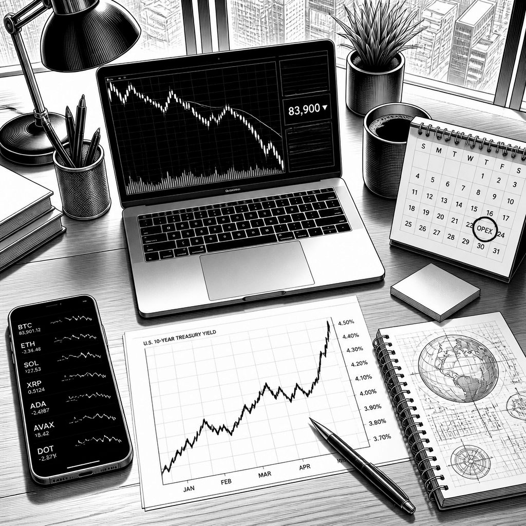Krypto-Rutsch wegen steigender US-Renditen: Bitcoin unter 85.000 US-Dollar Krypto-Rutsch wegen steigender US-Renditen: Bitcoin unter 85.000 US-Dollar