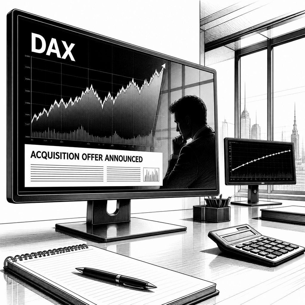 DAX mit freundlicher Tendenz: Evonik reagiert auf BASF-Übernahmeofferte DAX mit freundlicher Tendenz: Evonik reagiert auf BASF-Übernahmeofferte