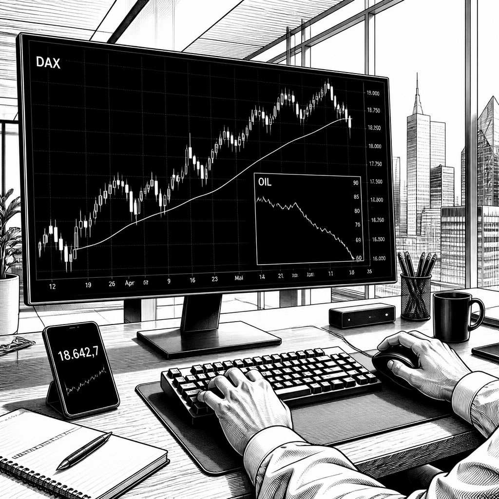 DAX startet mit Rückenwind: Öl entspannt, Techaktien stützen DAX startet mit Rückenwind: Öl entspannt, Techaktien stützen