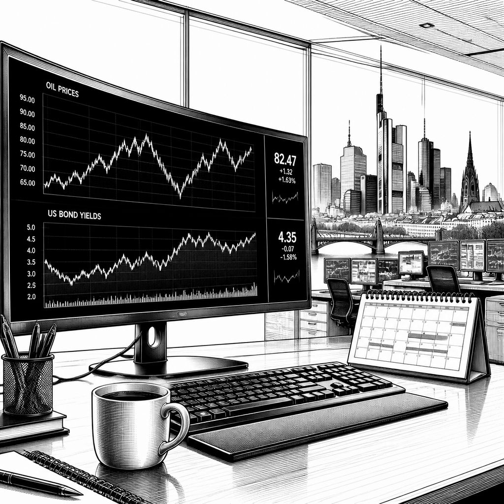 DAX-Wochenstart: Ölpreise, US-Renditen und Fed-Stagflation im Fokus DAX-Wochenstart: Ölpreise, US-Renditen und Fed-Stagflation im Fokus