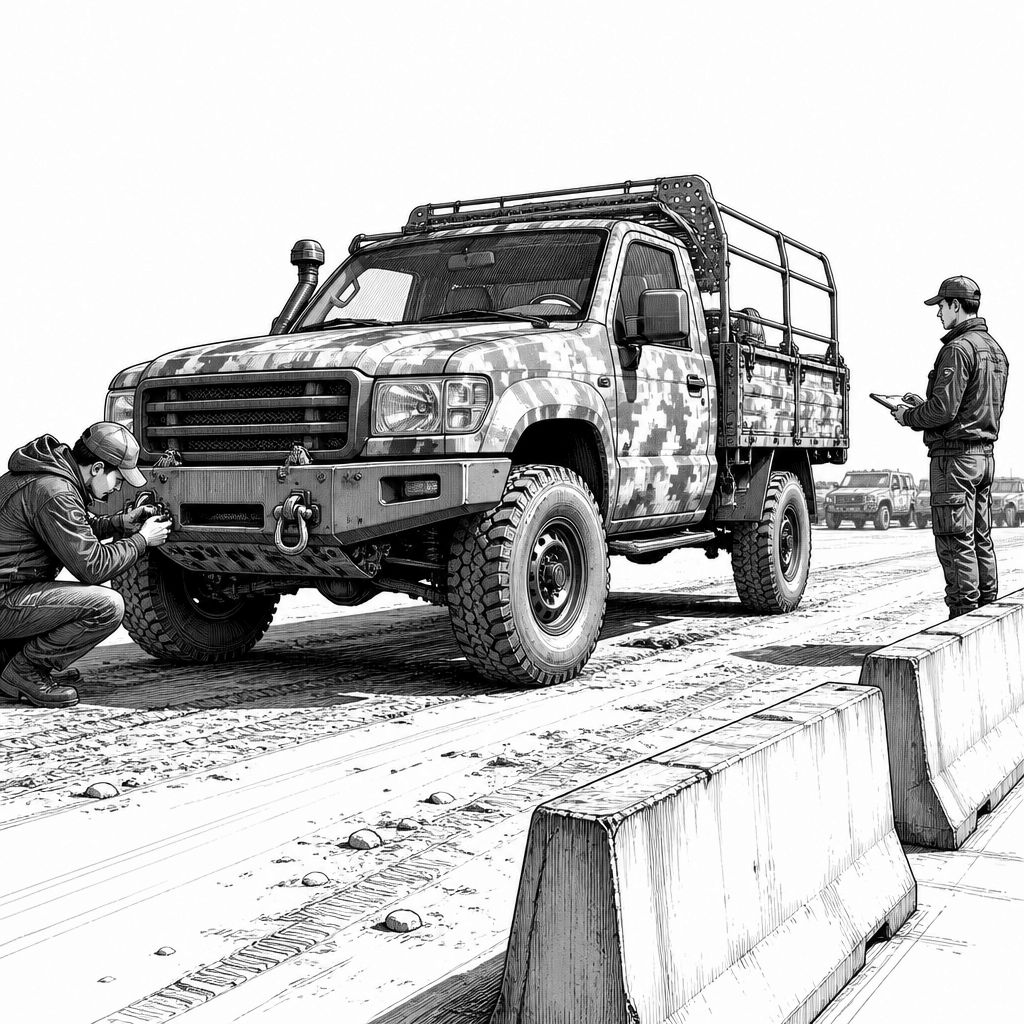 Defender Wolf Series II: Land Rover zeigt militärisch entwickelten Pickup Defender Wolf Series II: Land Rover zeigt militärisch entwickelten Pickup