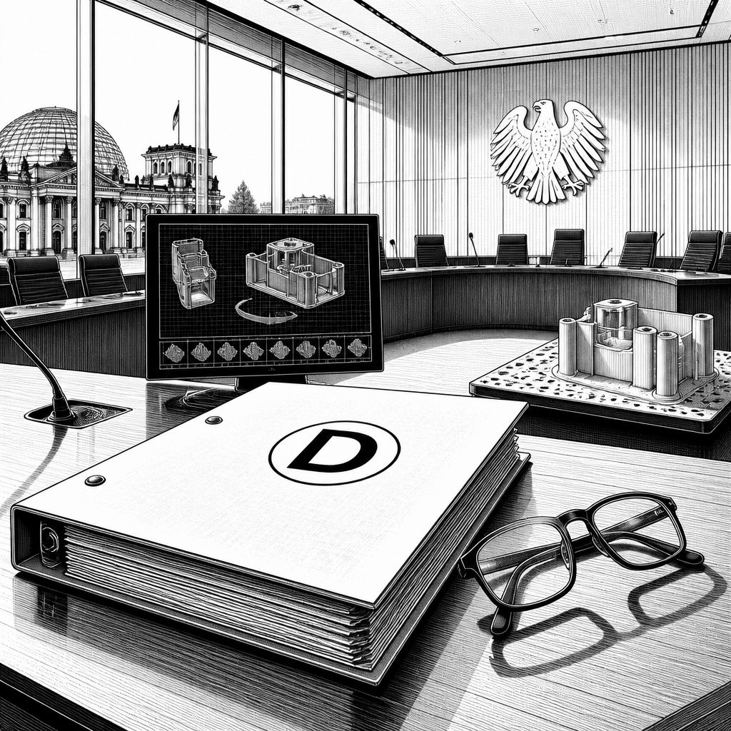 Bundestag stärkt Designschutz: D im Kreis, digitale Designs und 3D-Piraterie Bundestag stärkt Designschutz: D im Kreis, digitale Designs und 3D-Piraterie