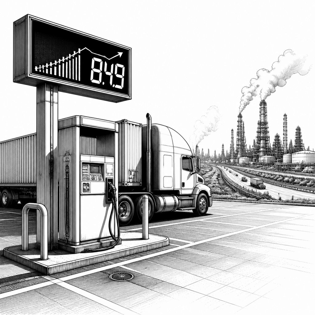 Rekordpreise für Diesel: So wirkt der Kosten-Schock auf US-Industrie und Verbraucher Rekordpreise für Diesel: So wirkt der Kosten-Schock auf US-Industrie und Verbraucher