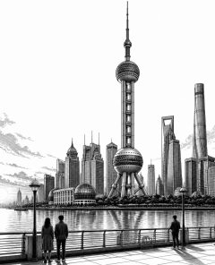 ai-dongfang-mingzhu-kugelturm-shanghai-pudong