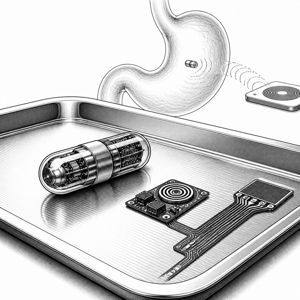 Essbare Batterien für Medizin im Körper: RFID & Magen-Stimulation Essbare Batterien für Medizin im Körper: RFID & Magen-Stimulation