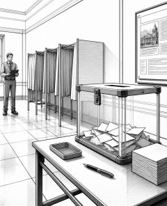 ai-election-day-voting-polling-station-schwerin