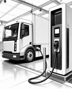 ai-electric-truck-fast-charging-hanover