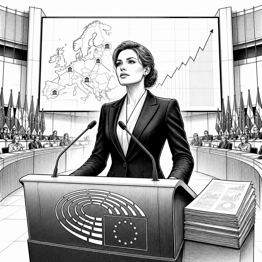 Von der Leyen kündigt EU-Bankenpaket an: Mehr Wachstum, weniger Zersplitterung Von der Leyen kündigt EU-Bankenpaket an: Mehr Wachstum, weniger Zersplitterung