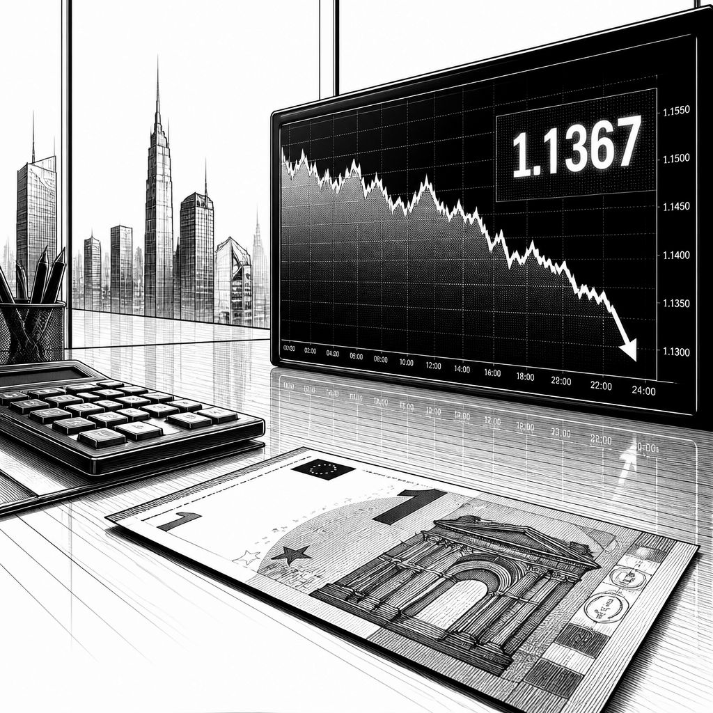 Eurokurs fällt: EZB-Referenzkurs bei 1,1367 US-Dollar Eurokurs fällt: EZB-Referenzkurs bei 1,1367 US-Dollar