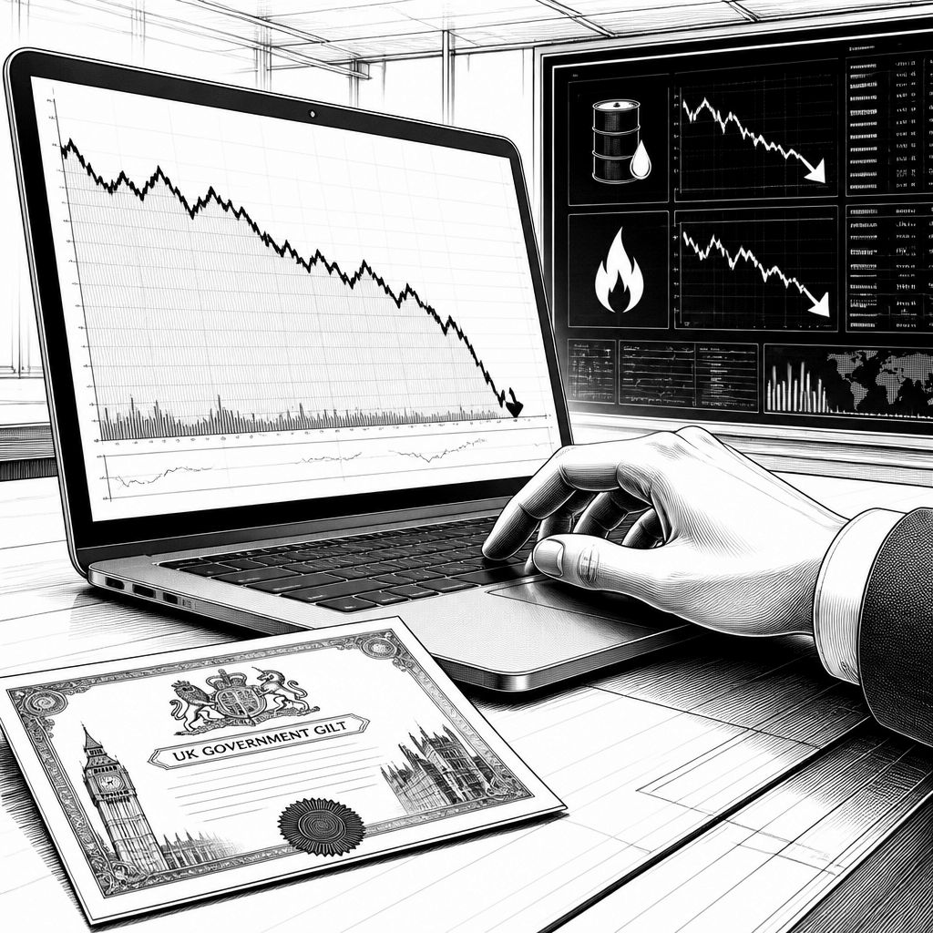 Energiepreisen nachgebend: Gilts ziehen Europas Anleihemarkt in die Tiefe Energiepreisen nachgebend: Gilts ziehen Europas Anleihemarkt in die Tiefe