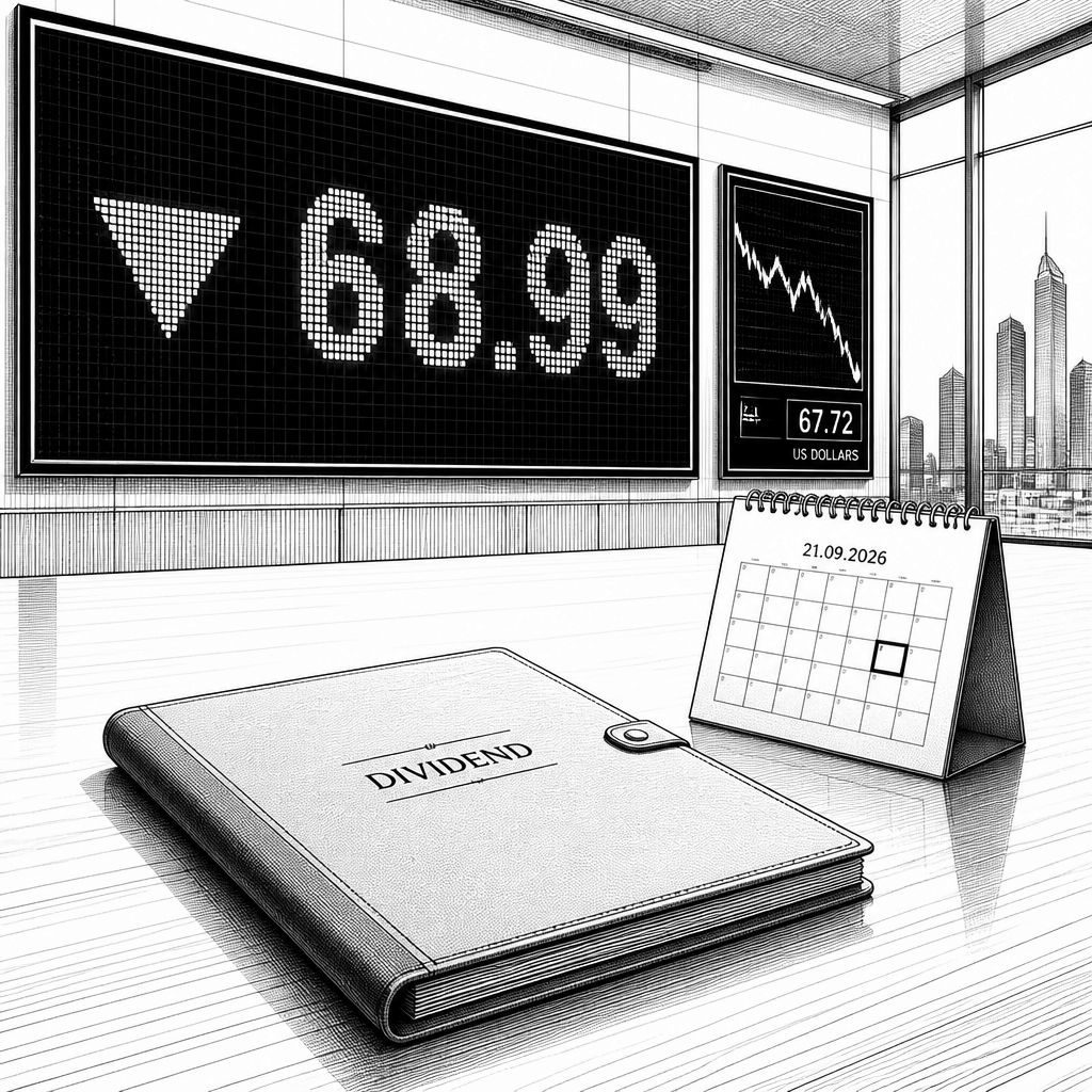 Eversource Energy: ES-Aktie fällt nach Ex-Dividende auf 68,99 US-Dollar Eversource Energy: ES-Aktie fällt nach Ex-Dividende auf 68,99 US-Dollar