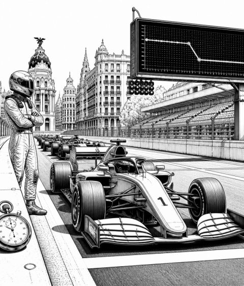 ai-f1-madrid-pole-start