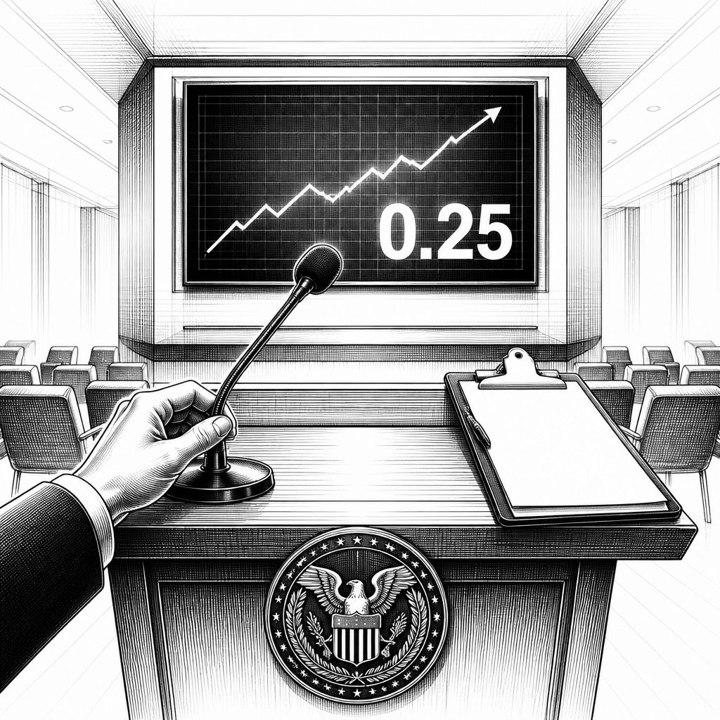 Fed erhöht Leitzins um 0,25 Prozentpunkte: Unabhängigkeit vs. Trumps Kritik Fed erhöht Leitzins um 0,25 Prozentpunkte: Unabhängigkeit vs. Trumps Kritik