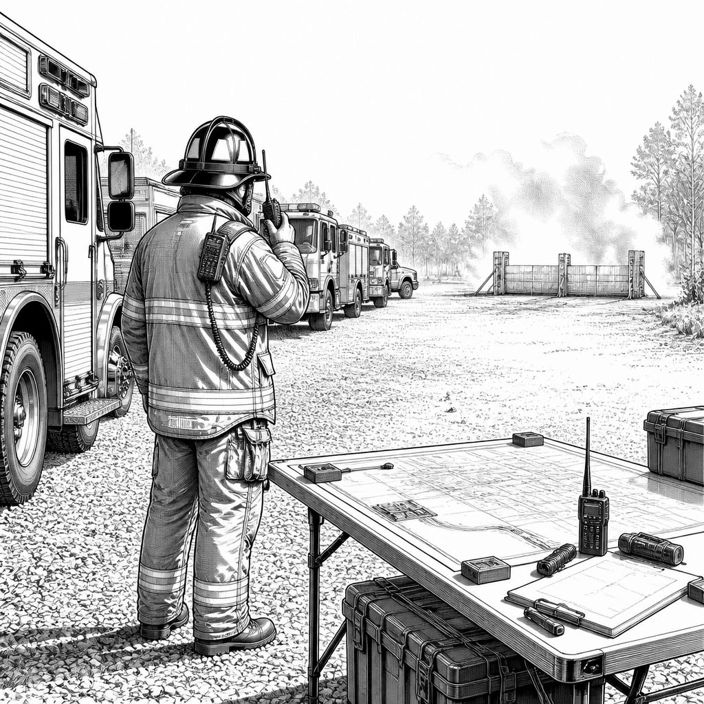 Feuerwehrübungen mit 320 Kräften: Vegetationsbrand und Hochwasser im Fokus Feuerwehrübungen mit 320 Kräften: Vegetationsbrand und Hochwasser im Fokus