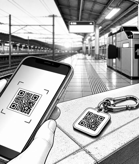 ai-find-return-batterieloser-qr-sticker