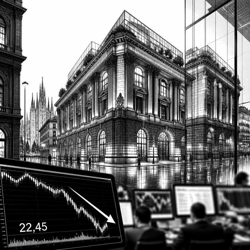 FinecoBank-Aktie unter Druck: -3,69 % vor Börsenbeginn in Mailand FinecoBank-Aktie unter Druck: -3,69 % vor Börsenbeginn in Mailand