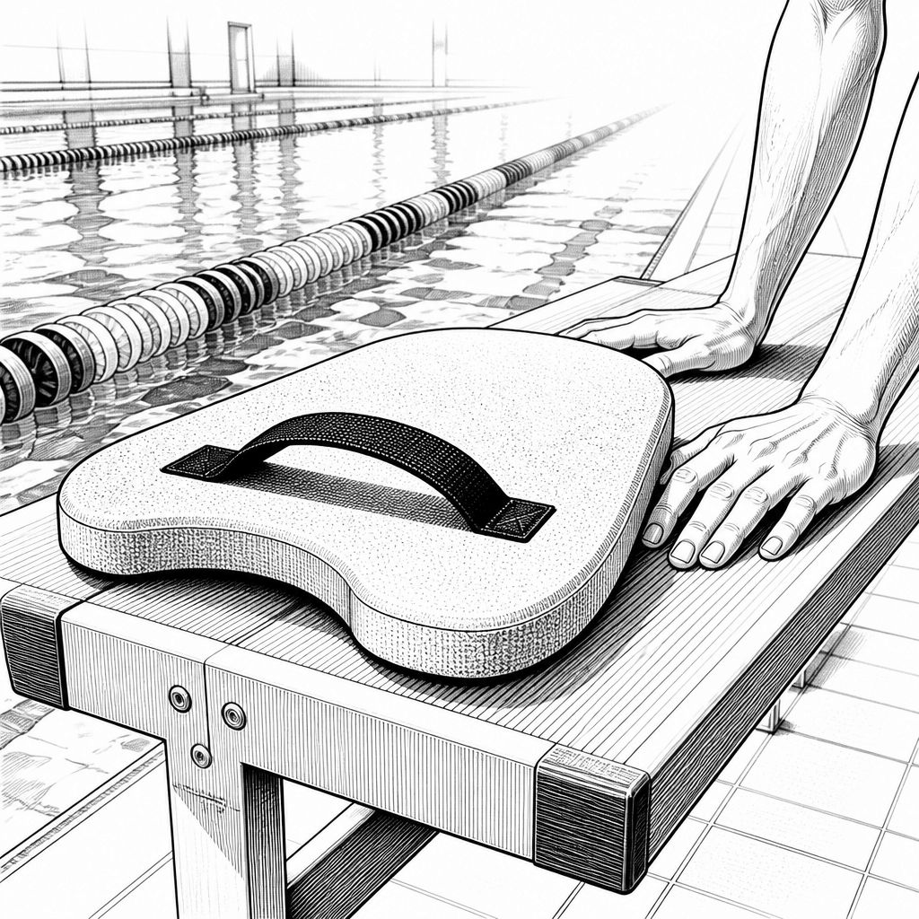 Finis Alignment Kickboard (32 x 28 cm): EVA-Schaum mit Handriemen im Check Finis Alignment Kickboard (32 x 28 cm): EVA-Schaum mit Handriemen im Check