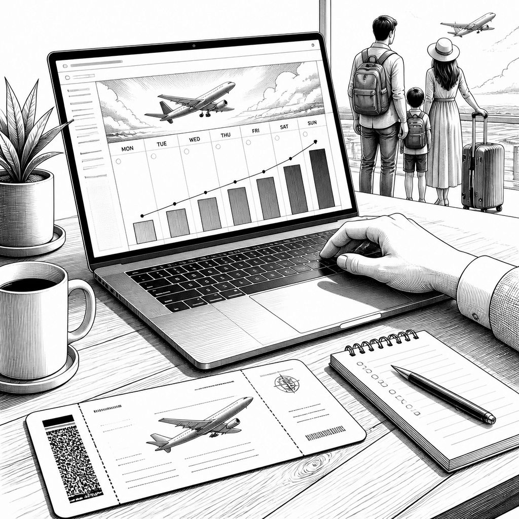 Flugbuchungen zu Thanksgiving, Chanukka und Weihnachten: Warum spätes Planen teurer wird Flugbuchungen zu Thanksgiving, Chanukka und Weihnachten: Warum spätes Planen teurer wird