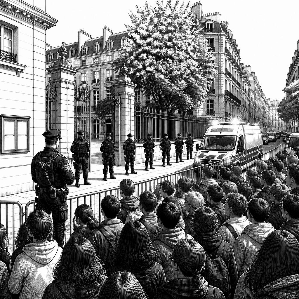 Frankreichs Schulproteste eskalieren: 440 Festnahmen und Folgen für Bildung Frankreichs Schulproteste eskalieren: 440 Festnahmen und Folgen für Bildung