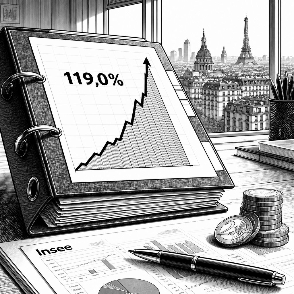 Frankreichs Staatsverschuldung auf Rekord: Insee meldet 119,0 % im Q2 Frankreichs Staatsverschuldung auf Rekord: Insee meldet 119,0 % im Q2