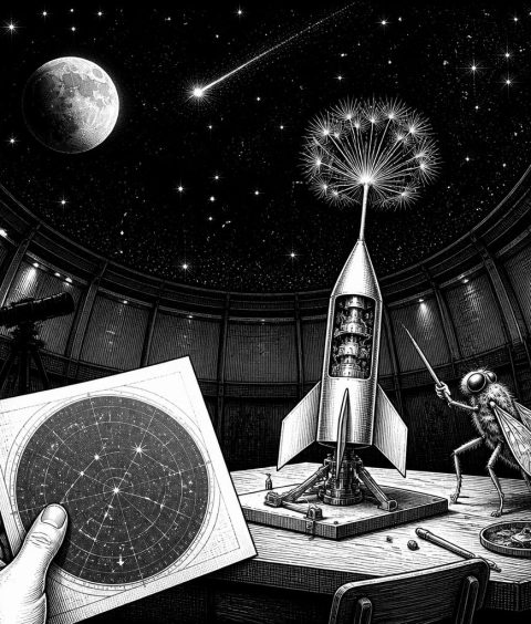 ai-fritz-fliege-weltall-astronomie-kuppel