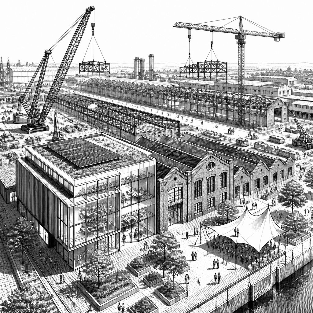 GAIL AREAL GieSSen: 16 Hektar für urbane Produktion und KI-Wissensökonomie GAIL AREAL GieSSen: 16 Hektar für urbane Produktion und KI-Wissensökonomie