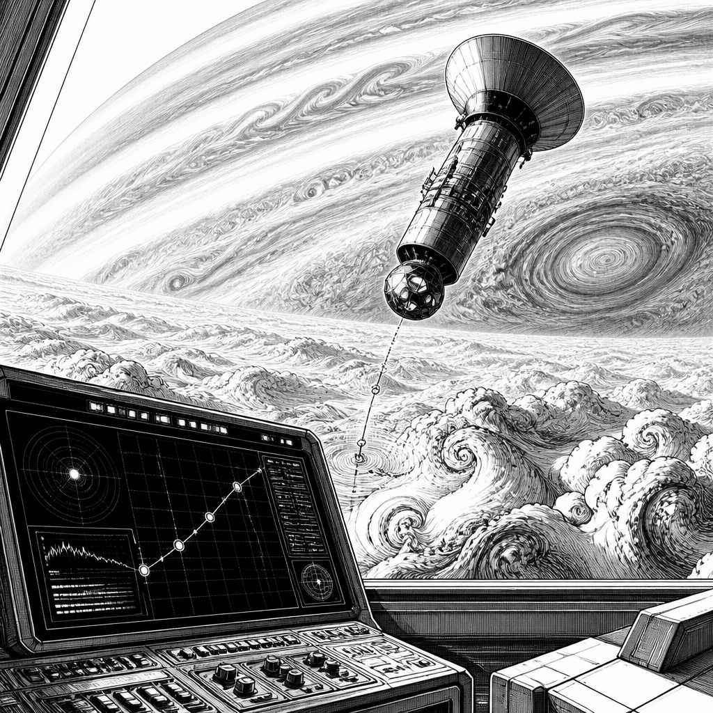 Galileos Jupiter-Abschied: So endete die Raumsonde 2003 im Atmosphäreinsatz Galileos Jupiter-Abschied: So endete die Raumsonde 2003 im Atmosphäreinsatz