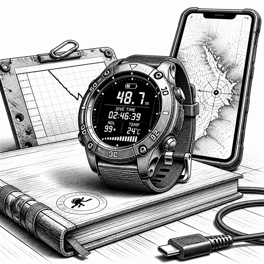Garmin Descent Mk3i 51 mm: 66 Stunden Tauchmodus mit AMOLED und Luftintegration Garmin Descent Mk3i 51 mm: 66 Stunden Tauchmodus mit AMOLED und Luftintegration