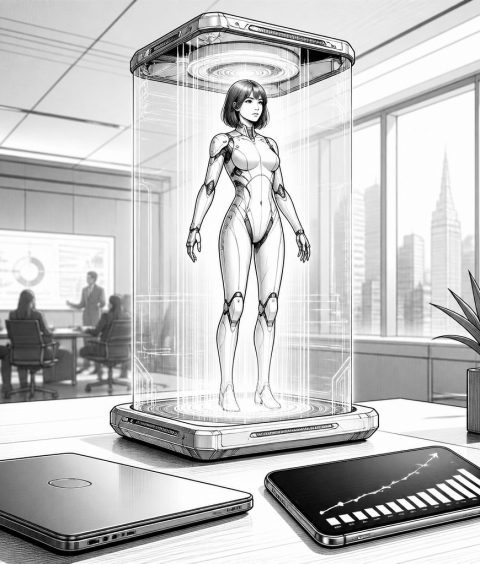 ai-gatebox3-crowdfunding-charactermodel-display
