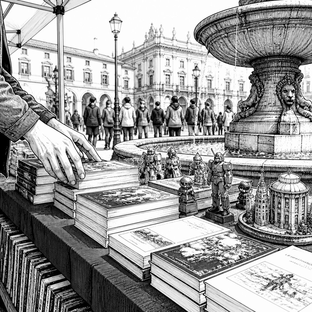 Flohmarkt am Geraer Simsonbrunnen: Schnäppchen, Bücher und 50 Händler Flohmarkt am Geraer Simsonbrunnen: Schnäppchen, Bücher und 50 Händler